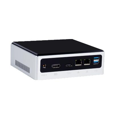 China For Business I5 Aluminum Alloy Case 8Gb Ram Industrial Control Fanless Mini PC Computer for sale