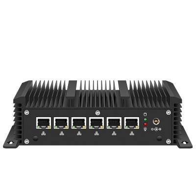 China For Business Gen I5 8th 6 Gigabit Lan Aluminum Alloy Case Usb Cabinet Networking Rack Server for sale