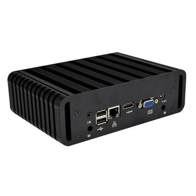 China For Business WANLAN 8550U mini pc fanless i7 8th generation support 4k dual display 8GB 16GB RAM SSD 256GB 512GB optional wholesale in China for sale