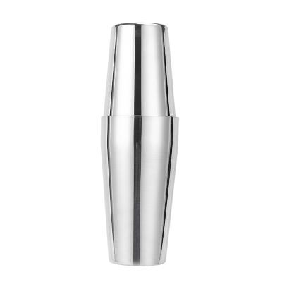 China Viable Factory Direct Stainless Steel Boston Cocktail Shaker Bar Accessories Professional Bar Tools for sale