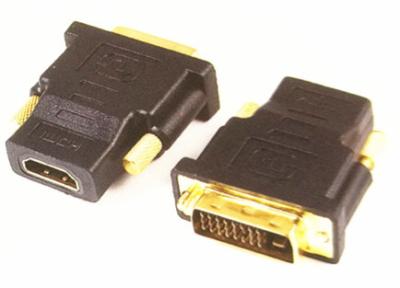 China Quick Connect HDMI Converter Adapter , Dvi Male To Hdmi Female Converter Adapter for sale