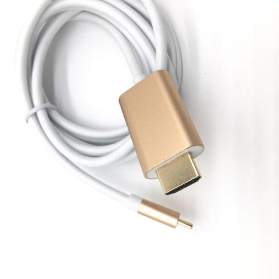 China HDMI to USB Type C Cables , Plastic Housing, Metal shell housing for sale