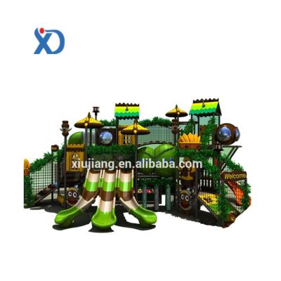 China Indoor Soft Plastic Playground Kids Playground Playground Equipment / Adventure Indoor Playground For Adults for sale