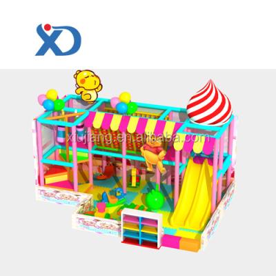 China Climing And Play Center Plastic Slide Popular Baby Ball Pool Big Kids Play Zone for sale