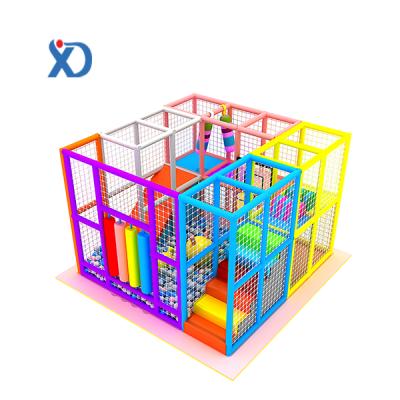 China Easy Assembly Mobile Kids Playground Kids Slide and Swing Set for Birthday Party Indoor Playground for sale