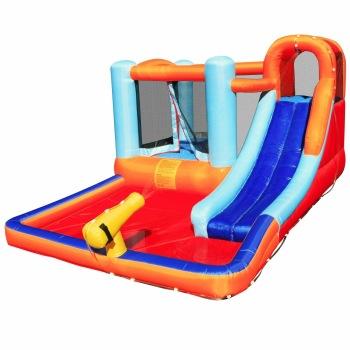 China Plastic Bounce Castle Playground Amusement Inflatable Water Ballot for sale