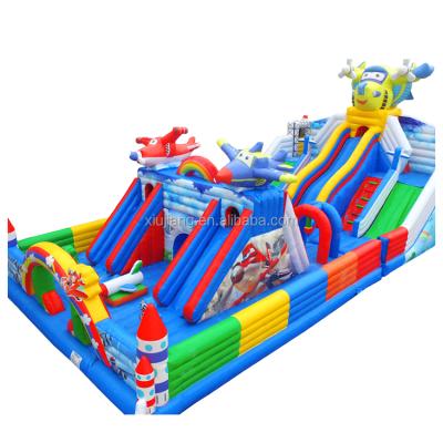 China Inflatable Inflatable Castle Slide Inflatable Backyard Castle Playground Bouncer For Kids Game for sale