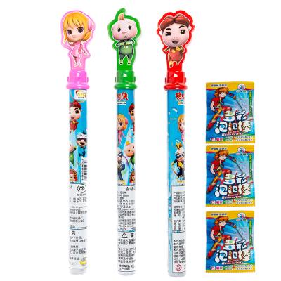 China Plastic Funny Multi Color Game Shape Cartoon Bubble Magic Wand Toys For Kids Game for sale