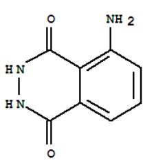 China cas geen 521-31-3 3-Nitrophthalhydrazide Smeltpunt 313 aan de Chemiluminescente Samenstellingen van 316C Luminol Te koop