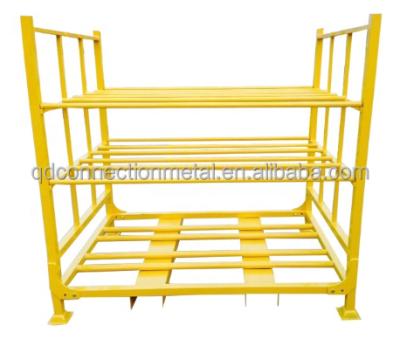 China Cheap Durable Hot Selling Stackable Industrial Rack Frame Pallet Metal Warehouse Rack Tire (Tyre) Rack For Tbr Tires for sale