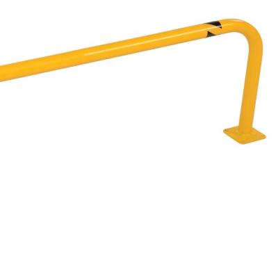 China The high profile design provides added protection to personnel & Custom Equipment Factory Safety Welded Powder Coat High Profile Steel Yellow Machinery Guard Machinery Rack Guards for sale