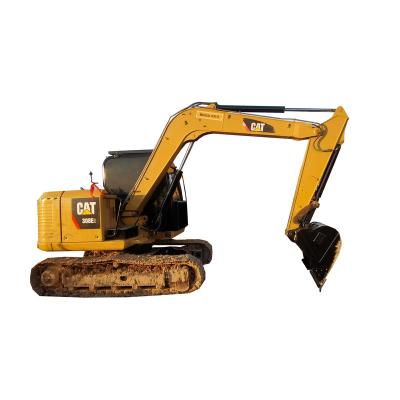 China Dig/grab/crush Good quality second-hand construction machinery original used-hand excavator 308E medium excavator for sale