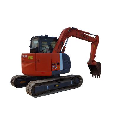 China Dig/grab/crush Second hand excavator ZX75US used excavator can be equipped with a variety of auxiliary tools for sale