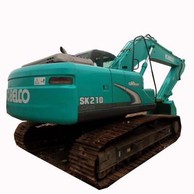 China Dig/grab/crush Secondhand excavator with short service life SK210 Used excavator with silent air conditioning for sale