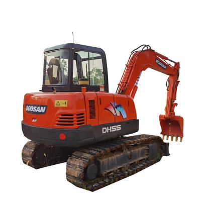 China Dig/grab/crush Low price sale of various brands of second-hand excavators high-performance construction machinery equipment DX55 used excavator for sale