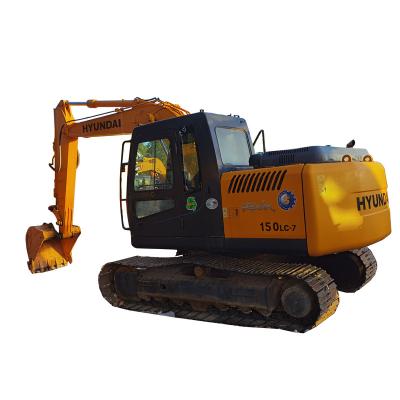 China Dig/grab/crush Large volume sale of original Used HY150 hydraulic  excavator number of preferential prices for sale