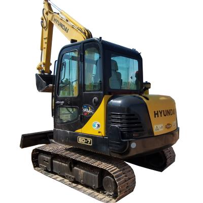 China Dig/grab/crush Almost brand new second-hand excavators for sale at a low price HY60 original used excavators for sale