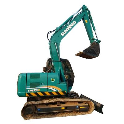 China Building\Agriculture\Construction Digging Sunward used excavator SWE100E crawler excavator China original used excavator for sale