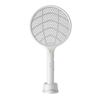 China Viable Electric Electronic Electronic Fly Killing Flexible Noise With Usb Safety Swatter Mosquito Killer for sale