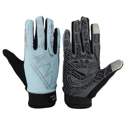 China Professional Resistance Breathable Smart Bike Windproof Slip Rising Racing Gloves for sale