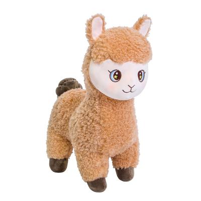 China Custom Lovely Plush Doll Product Stuffed Animals Soft Plush Alpaca Children's Toys for sale