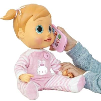 China 2021 electric baby musical doll laughing and crying baby dolll plush doll product wow wow for sale for sale