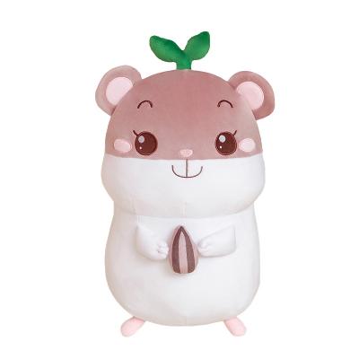 China Hot Cute Hamster Educational Toy Stuffed Animal Doll Plush Hamster Mouse Pet Toy For Kids Gift for sale