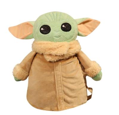 China Plush Doll Product Stuffed Doll Toys Baby Yoda Amazon Plush Yoda Plush Toys Baby Yoda Backpack Hot Sale For Children for sale