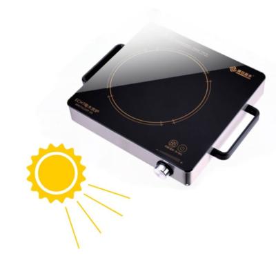 China Portable Car DC Induction Cooktop Watts 1000W Output Cooker For Outdoor DC Far Cooktop for sale