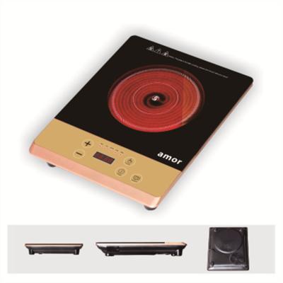 China Safety Feature Factory Price 220V-240V 50/60Hz 4 Digit Display Electric Induction Cooker Infrared Cooker for sale