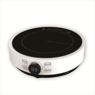 China Hotel New Product Round Skin Touch Induction Cooker + New Button Design Led Display Induction Cooker for sale