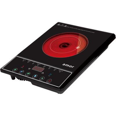 China Hotel Factory Low Price Infrared Cooker Boost Control Hot Selling Single Induction Cooker for sale