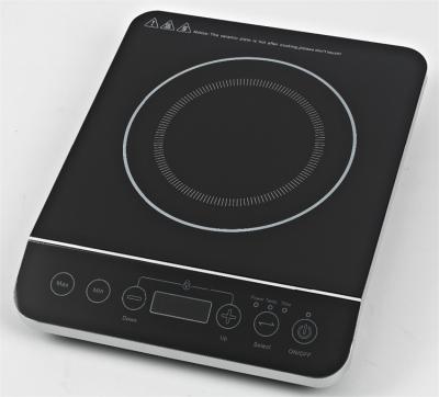 China Hotel High Efficiency 8 Smart Cooking Works Induction Cooker Touch Control Induction Cooker 1800W for sale