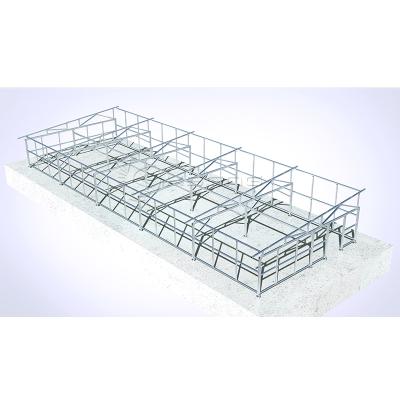 China China Manufacturer Solar Agricultural Greenhouse Stand Frameless Or Framed Solar Green House Stand System for sale