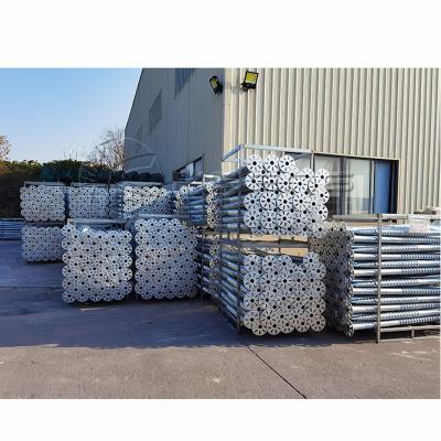 China Wholesale Solar Ground Mounting System Anchor Ground Screws For Solar Panels Mounting Parking Lot Agriculture for sale