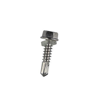 China Self Tapping HEX Head Screws Wood Roofing Screws With Rubber Gasket For Wood for sale