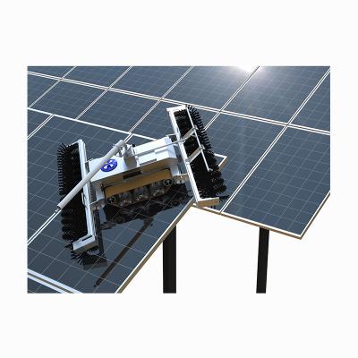 China Automatic Solar Panel Solar Panel Cleaning Robot Dry Cleaning Robot Equipment / Motor Water Solar Panel for sale