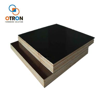 China Cheap Price Easily Assembled Size 12mm Custom Black Film Faced Plywood For Formwork for sale