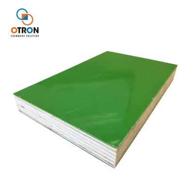 China Factory Size 16mm PP Easily Assembled Custom Green Plastic Plywood For Formwork for sale