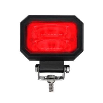 China Aluminum Alloy LED Forklift Safety Red and Blue Warning Light High-End Laser Line Light Forklift Warning Light Zone for sale