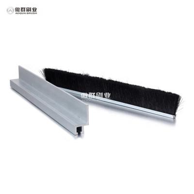 China Industrial Garage Door Brush Seal Strip Garage Door Seal Strip Brush Seal Kit for sale