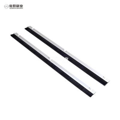 China Waterproof Caulking Under Door Draft Brush Caulking 1/4 Door Sweep 7mm White Self Adhesive Brush Seal Seal for sale