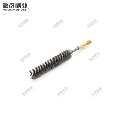 China 9x18 bored brush 7mm 9mm hole brush cleaning brush for sale