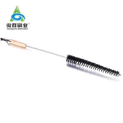 China Sustainable Fiber Brush For Long Handled Fiber Brush Dryer Pipe Dryer Fiber Brush for sale