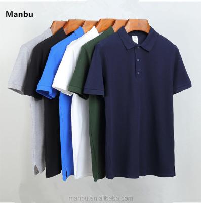 China New breathable promotion pure color cotton POLO T-shirt for men for sale