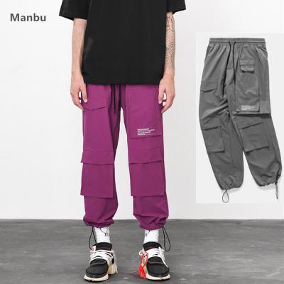 China 2018 Latest Autumn Windbreaker Pocket Harem Men Breathable Material Pants for sale