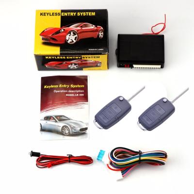 China Car Auto Central Central Lock Keyless Door Entry System With Flip Key Metal Blade for sale