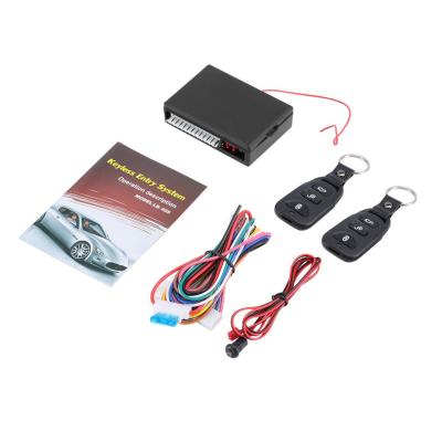 China Car Auto Central Auto Alarm Indicator Lock LED Smart Door Remote Control Keyless Entry System for sale