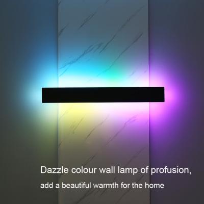 China Nordic minimalist modern creative personality indoor bedroom RGB led garden wall light for sale