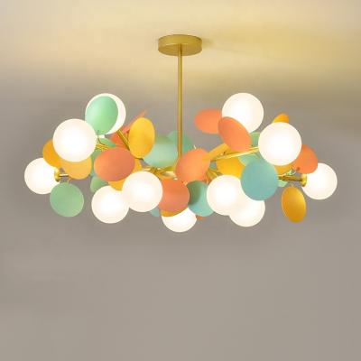 China Modern+Colorful Style Kids Room Special Colorful Special Led Pendant Light for sale